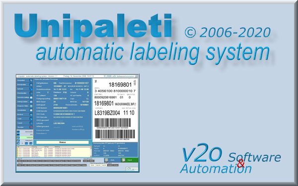 Unipaleti - das automatische Etikettiersystem